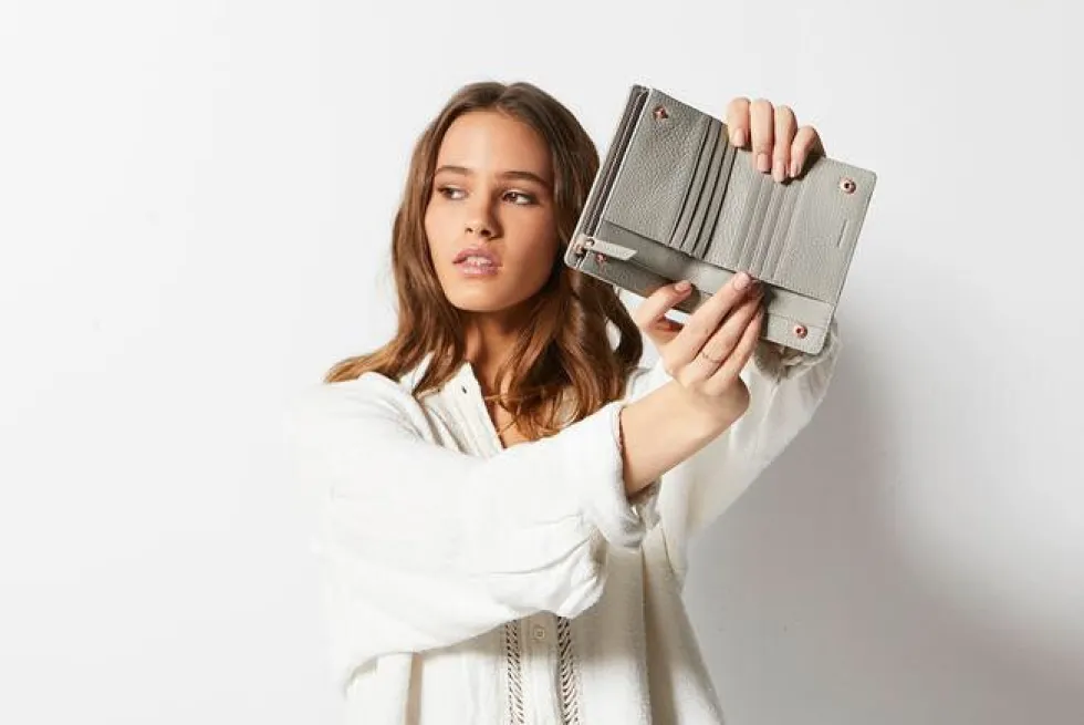 Clearance 'Insurgency' Wallet - Light Grey Wallets