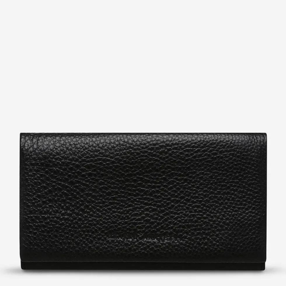 Discount 'Nevermind' Wallet - Black Wallets