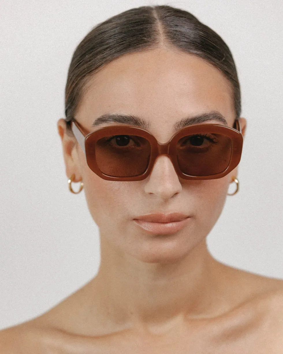 Hot 'Motel Musa' - Chocolate Sunglasses