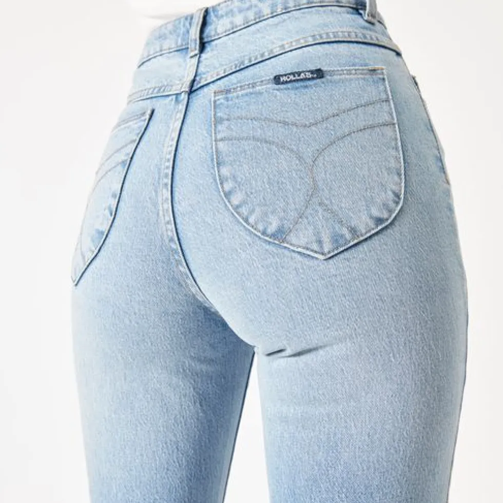 Discount 'Original Straight' - Sunshine Vintage Blue Denim