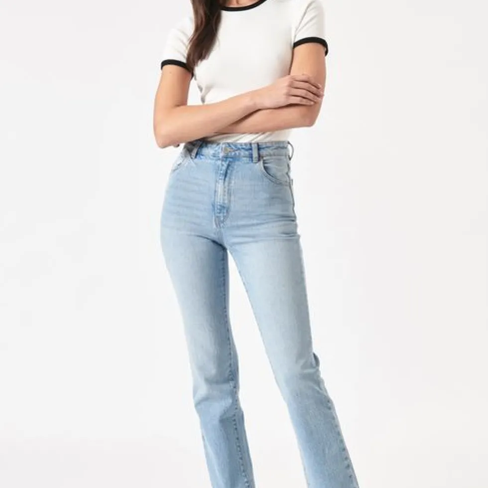 Discount 'Original Straight' - Sunshine Vintage Blue Denim