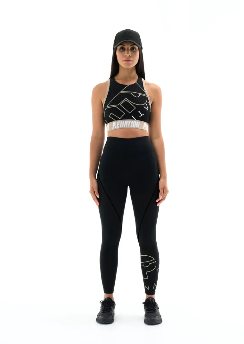 Online 'Alta Sports Bra' - Black Activewear