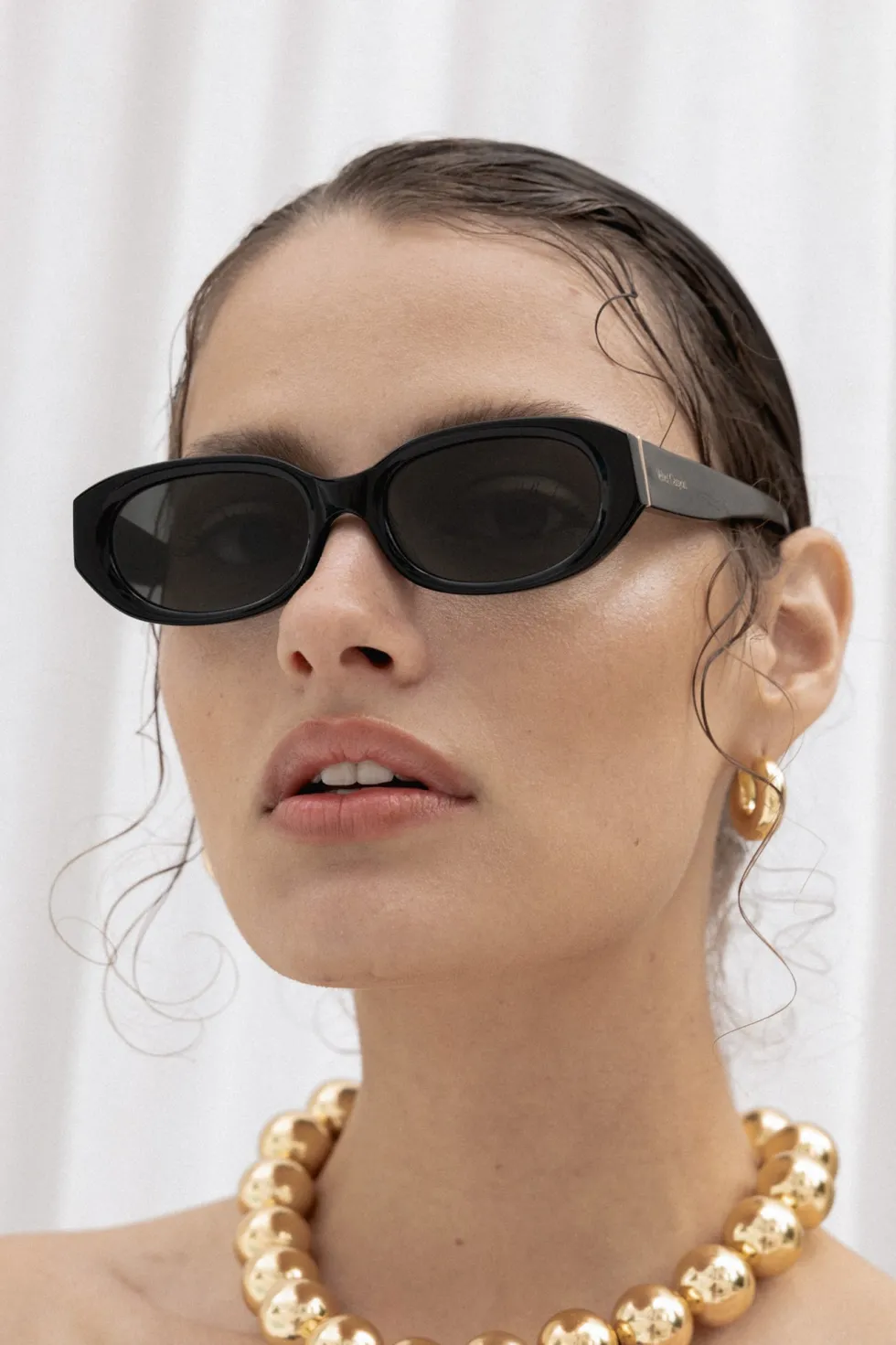 Fashion 'Mannequin' Sunglasses - Black Sunglasses