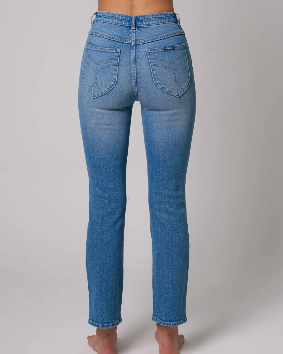 Sale 'Original Straight Mika' - Light Vintage Blue Denim