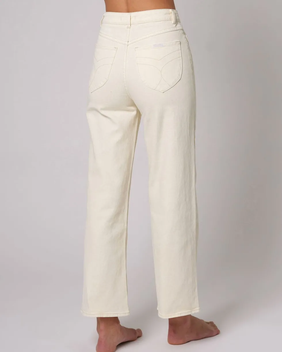 Sale 'Heidi Ankle' - Buttercream Denim