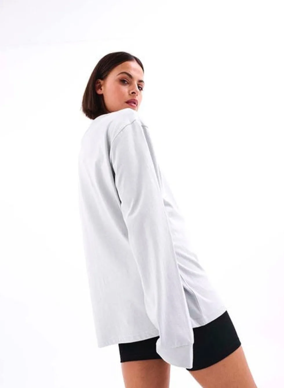 Online 'Stage Win LS Tee' - High Rise Grey Activewear