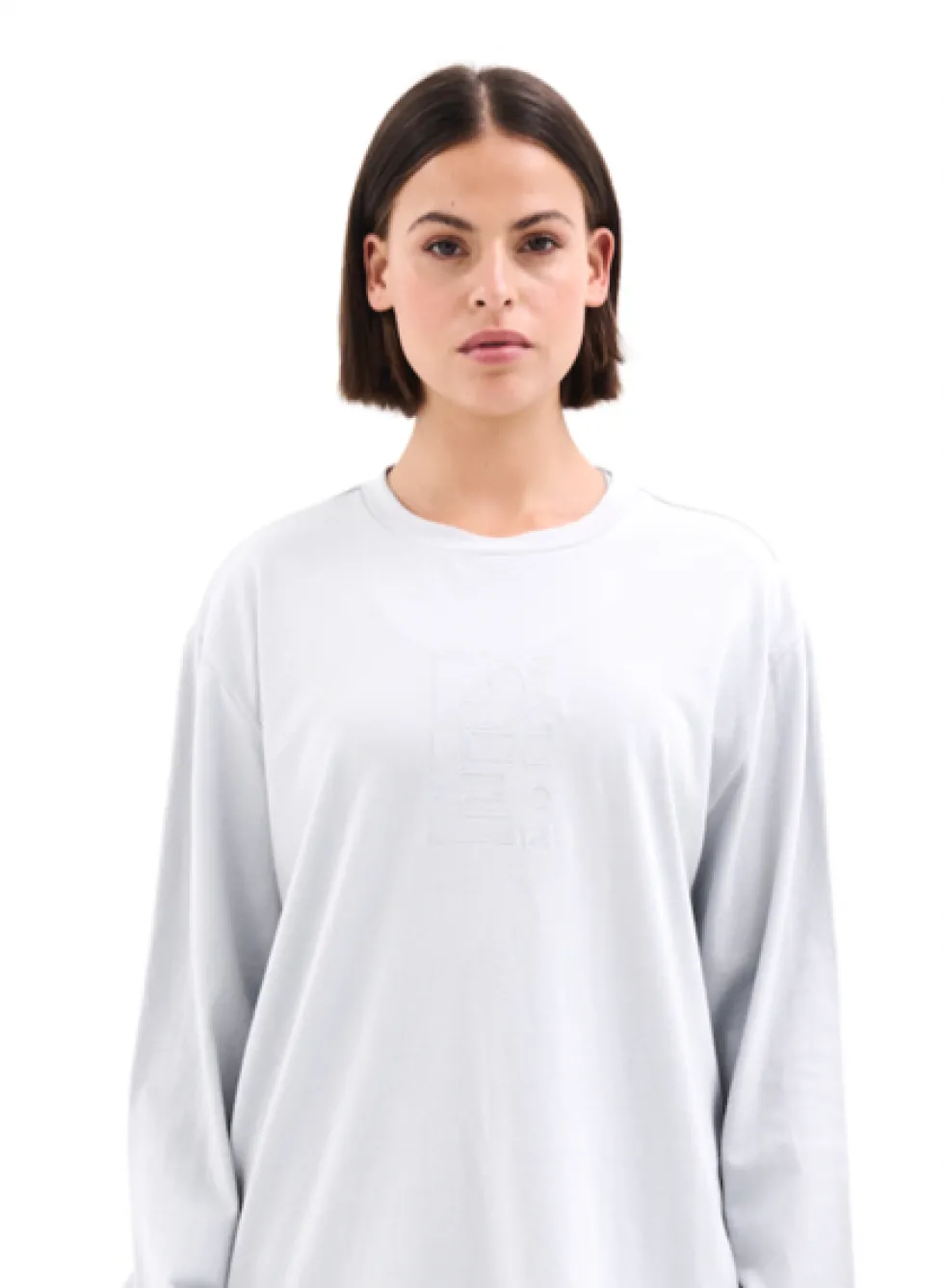 Online 'Stage Win LS Tee' - High Rise Grey Activewear