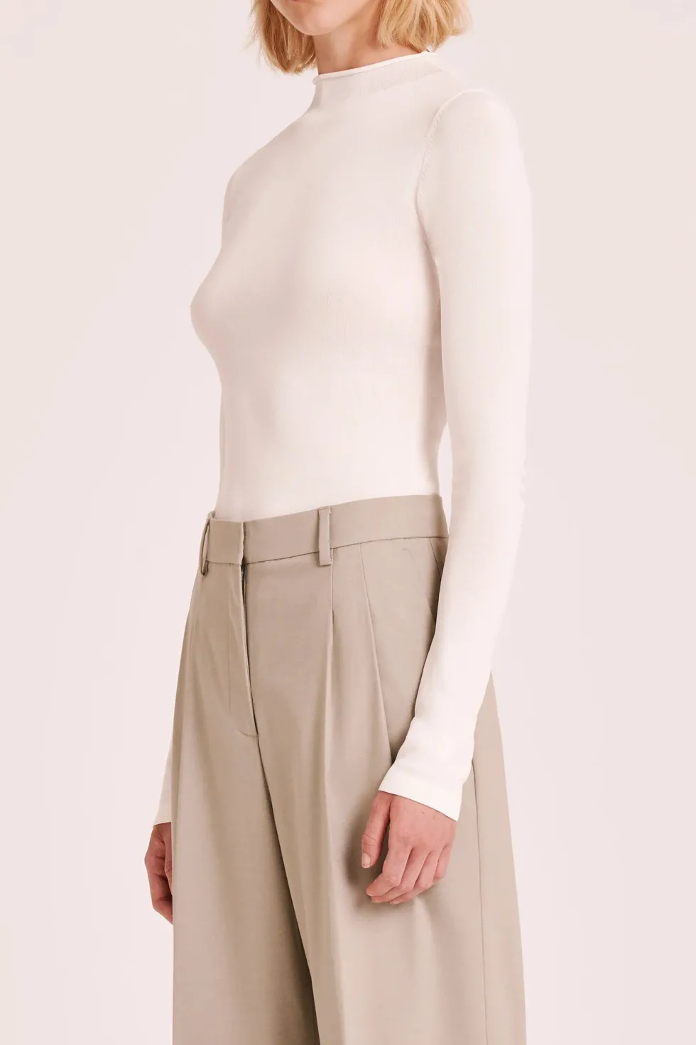 Clearance 'Tabi Sheer Knit' - Salt Tops|Knitwear