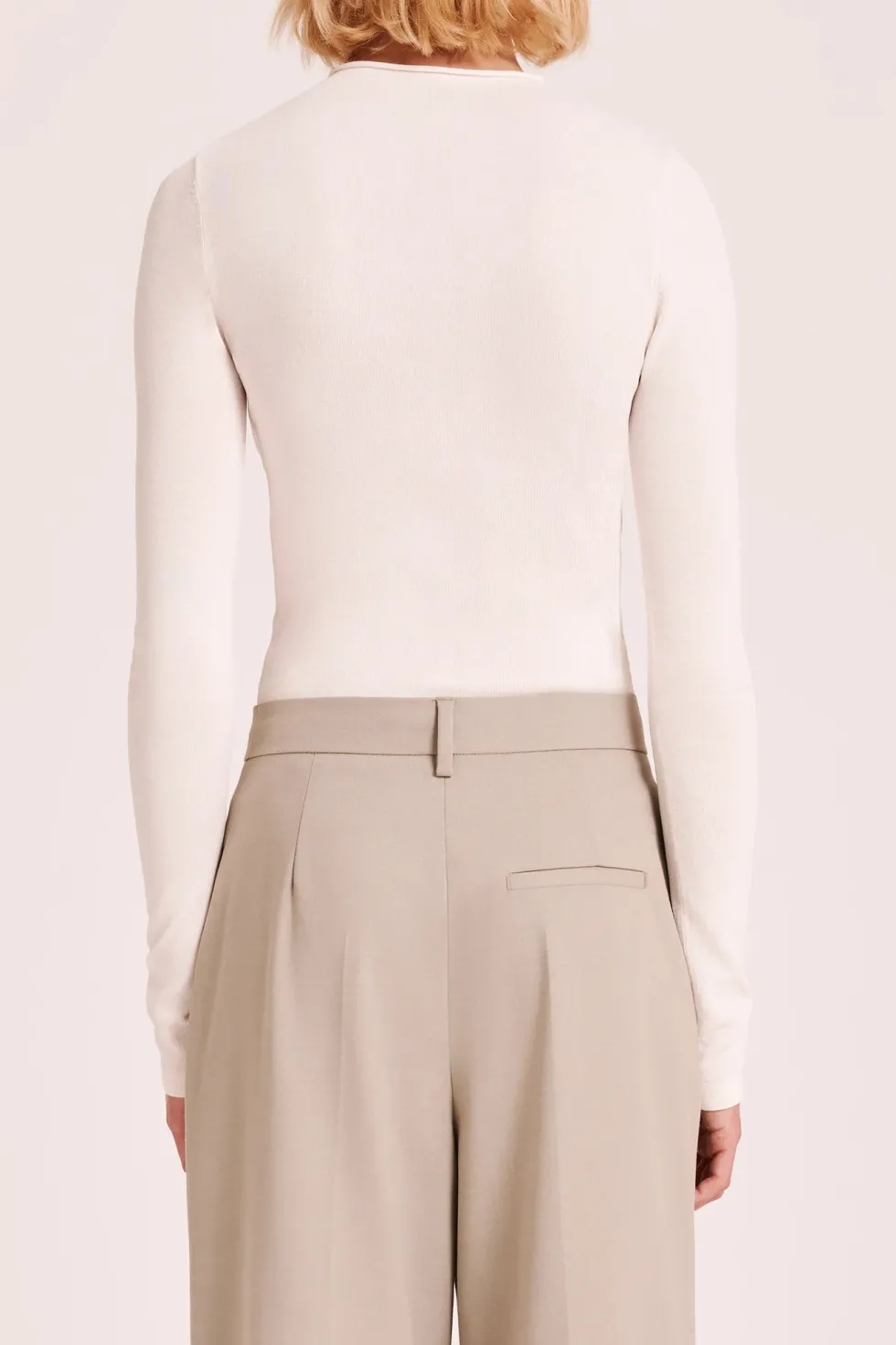 Clearance 'Tabi Sheer Knit' - Salt Tops|Knitwear