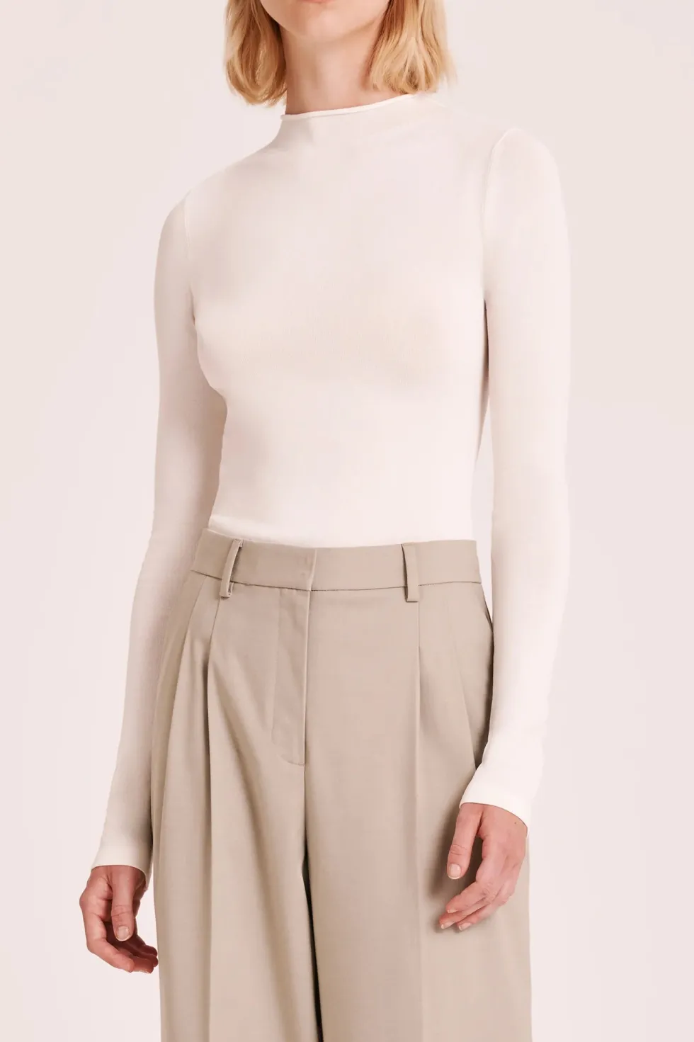 Clearance 'Tabi Sheer Knit' - Salt Tops|Knitwear