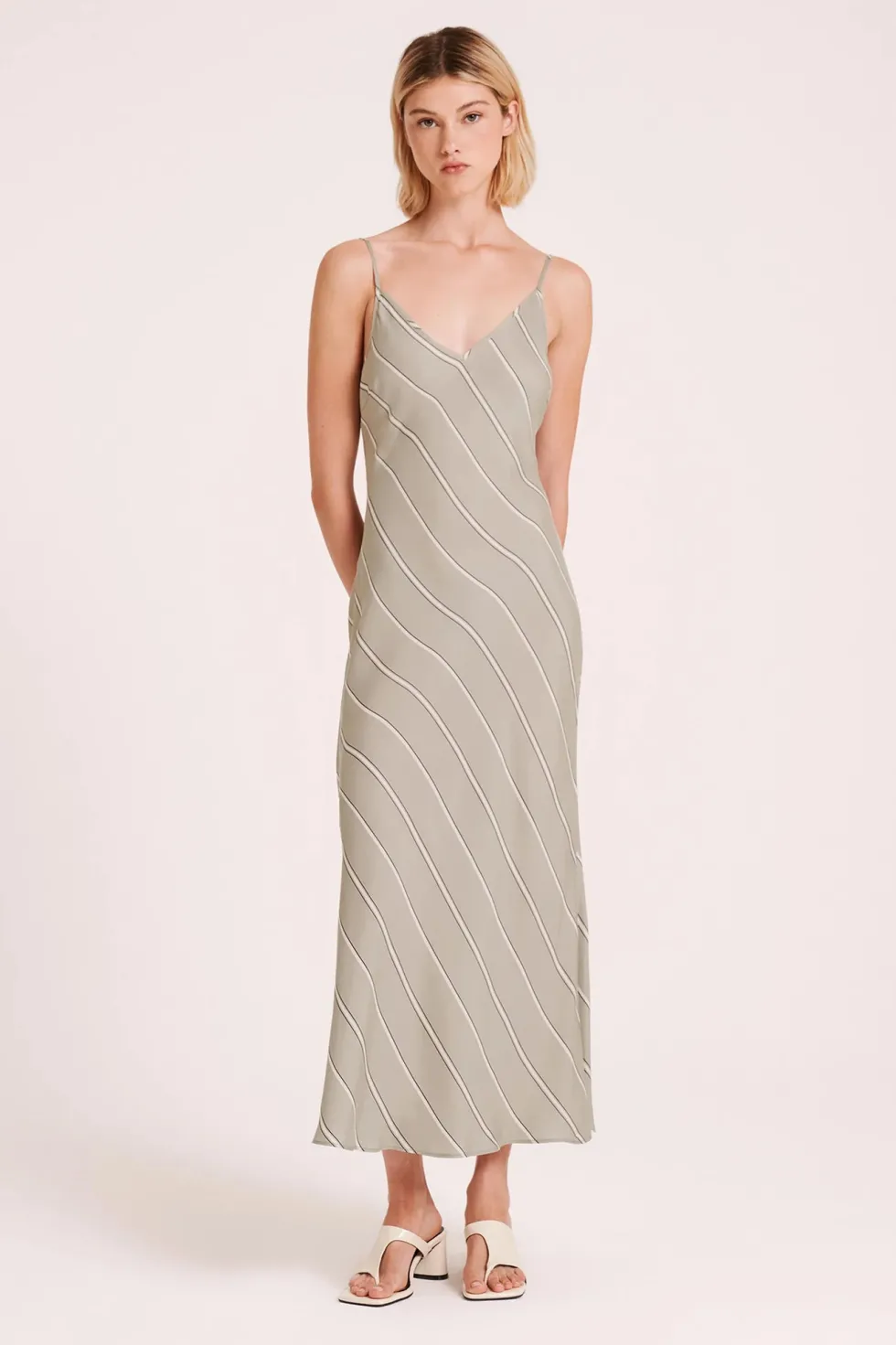 Fashion 'Noosha Cupro Dress' - Ramone Dresses