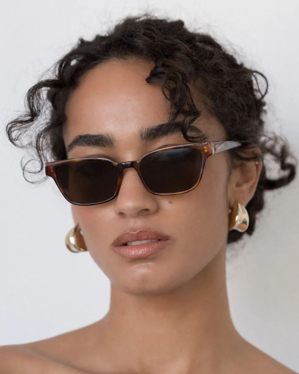 Outlet 'The Visionary' Sunglasses - Havana Fonce Sunglasses