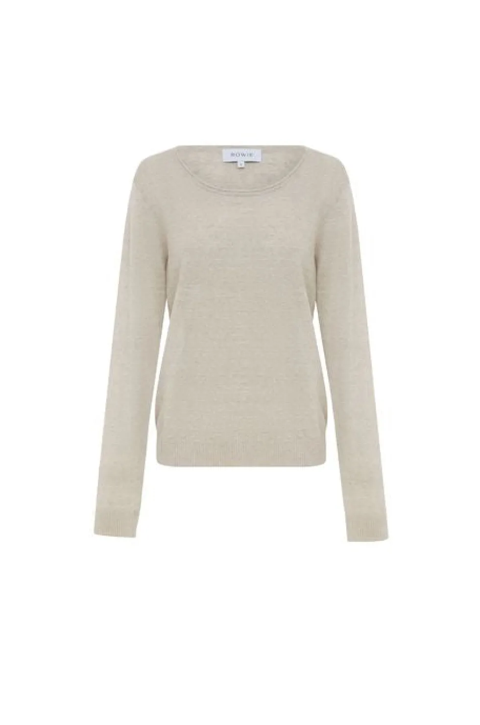 Clearance 'Beattie Knit Top' - Oat Marle Knitwear