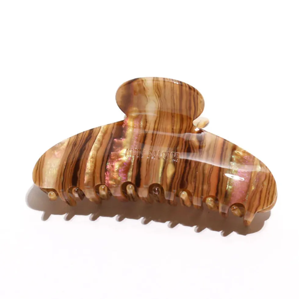 Fashion 'Grande Clip' - Tiger Eye Hair Accessories
