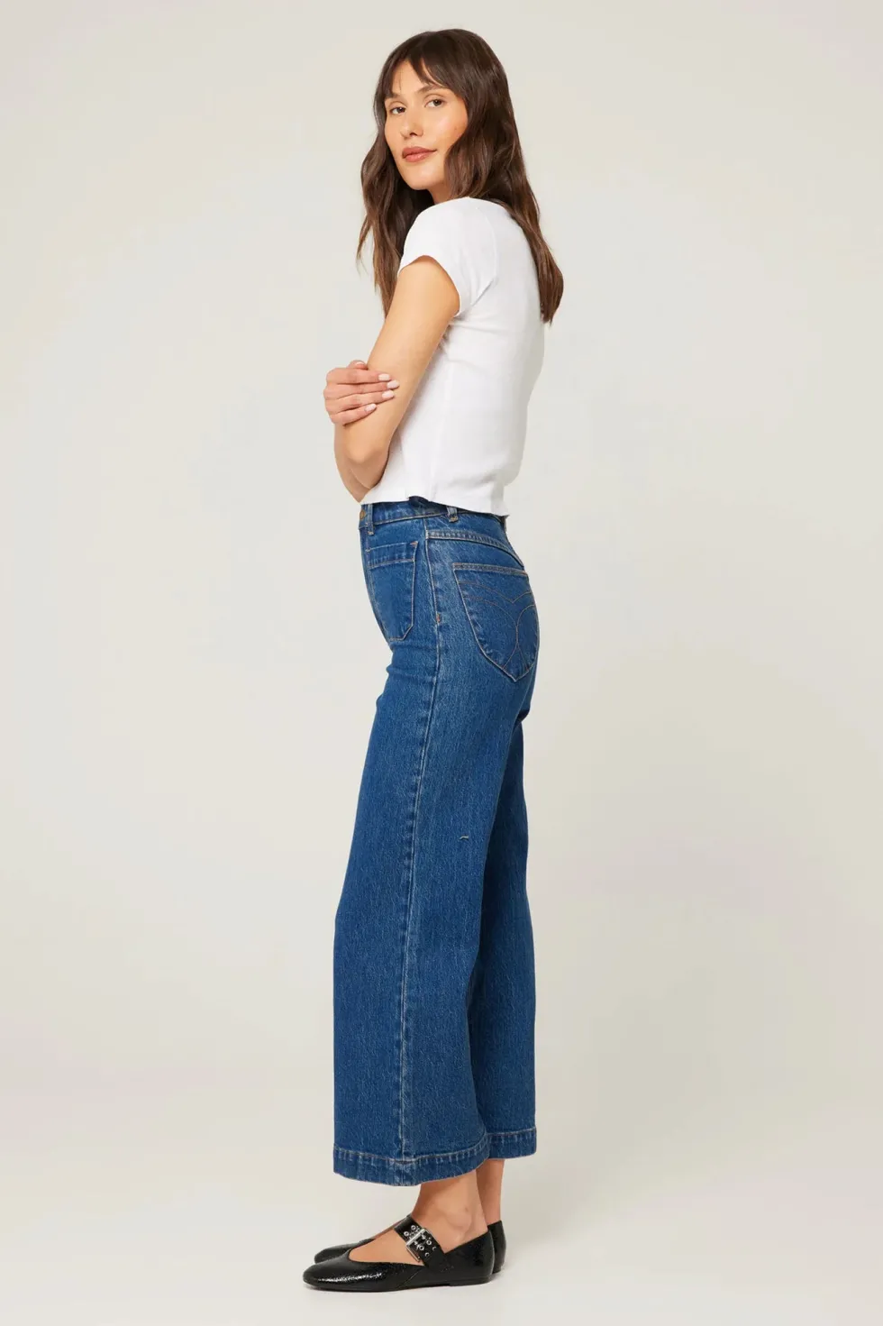 Discount 'Sailor Jean' - Eco Ruby Blue Denim