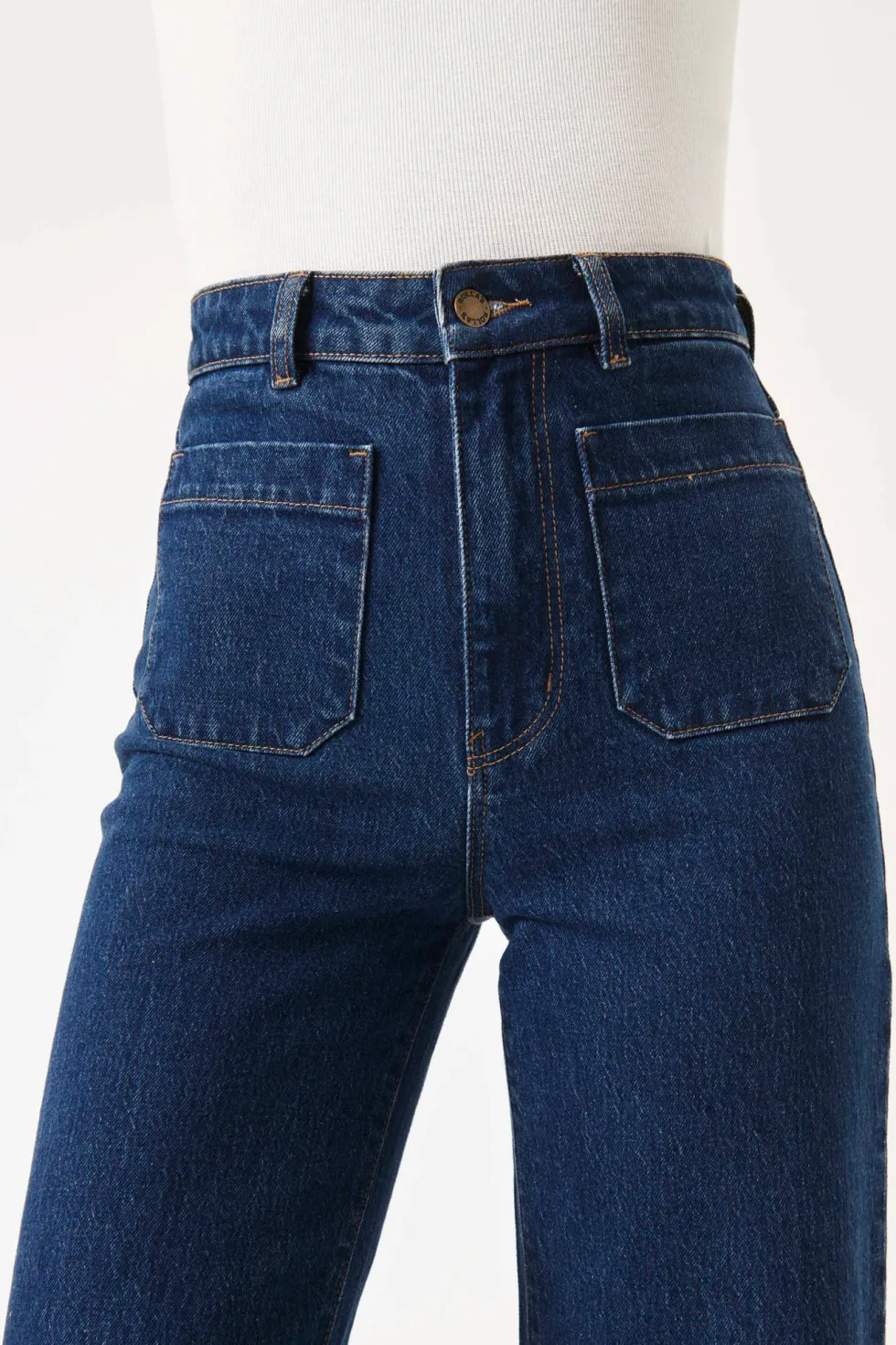 Discount 'Sailor Jean' - Eco Ruby Blue Denim