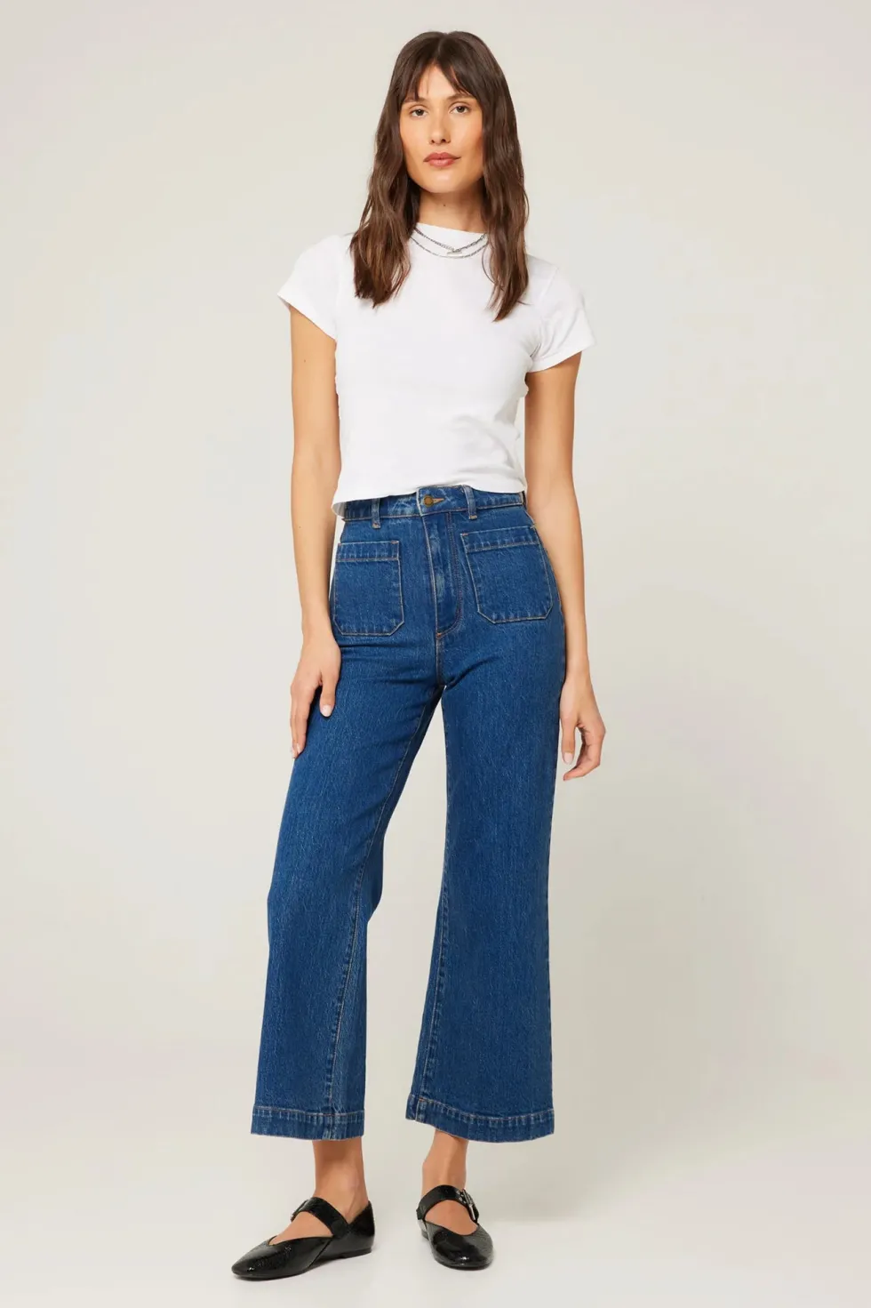 Discount 'Sailor Jean' - Eco Ruby Blue Denim