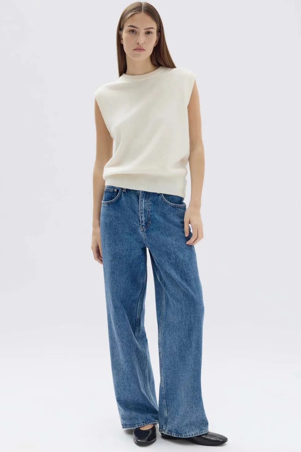 Online 'Boyfriend Jean' - Dark Stone Denim