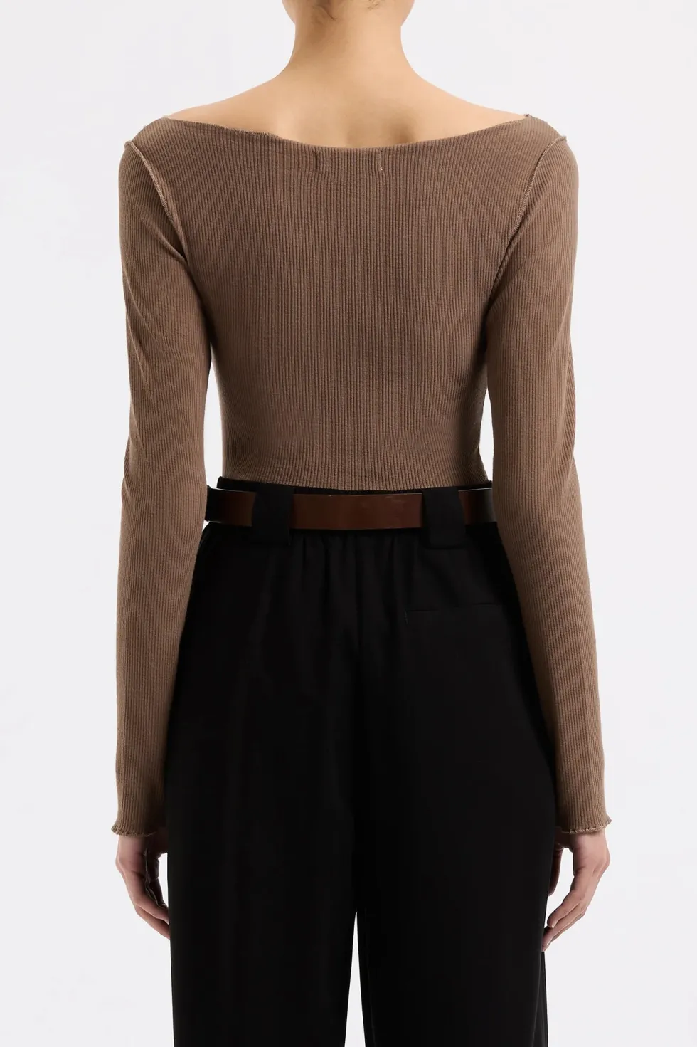 Clearance 'Romee Top' - Chestnut Tops