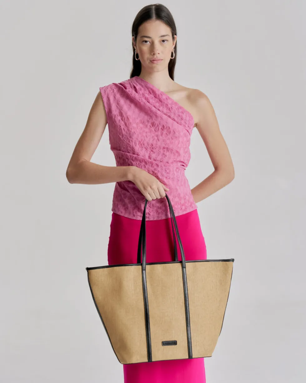 Best 'Ritual Tote Large' - Natural/Black Bags