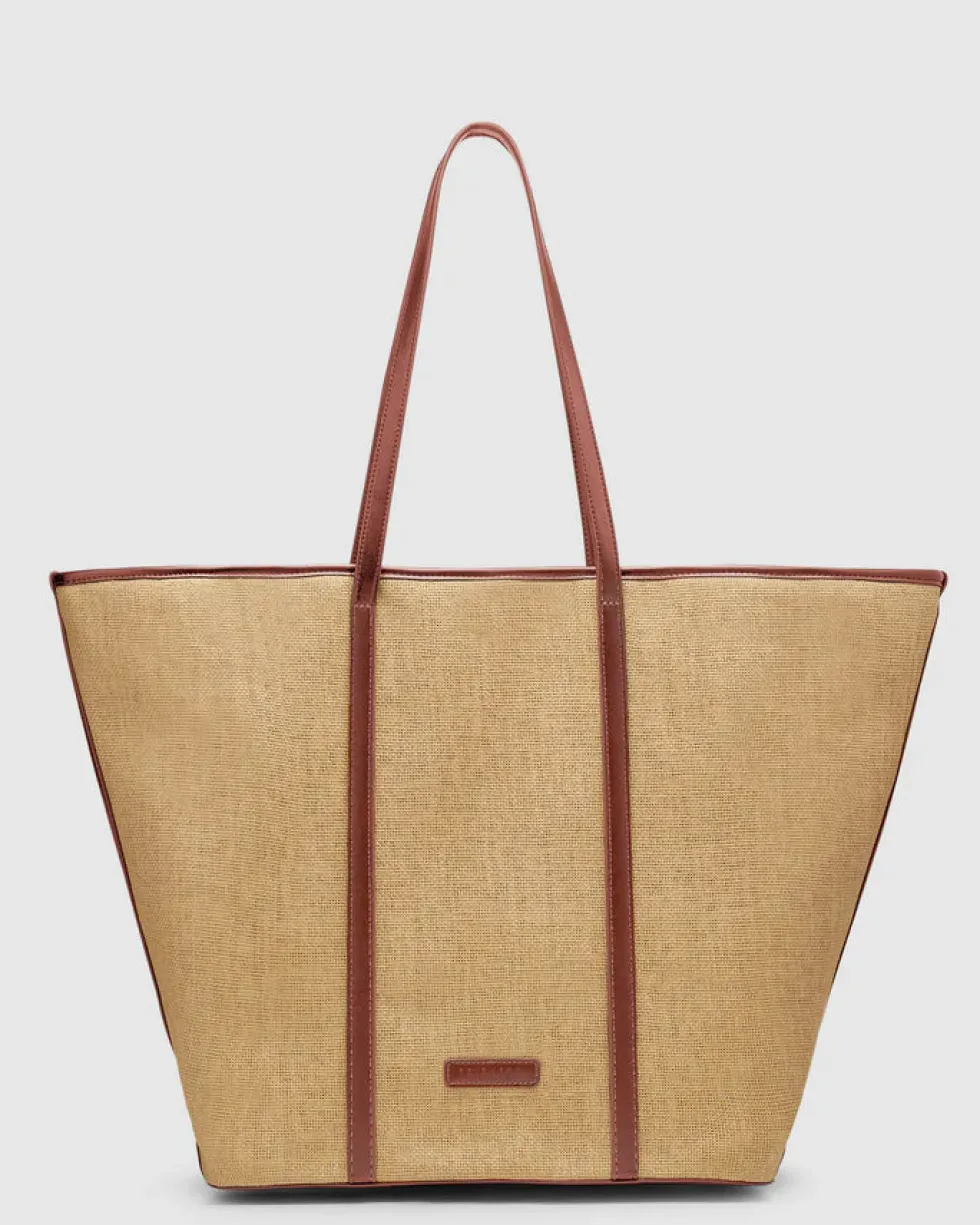 Online 'Ritual Tote Large' - Natural/Saddle Bags