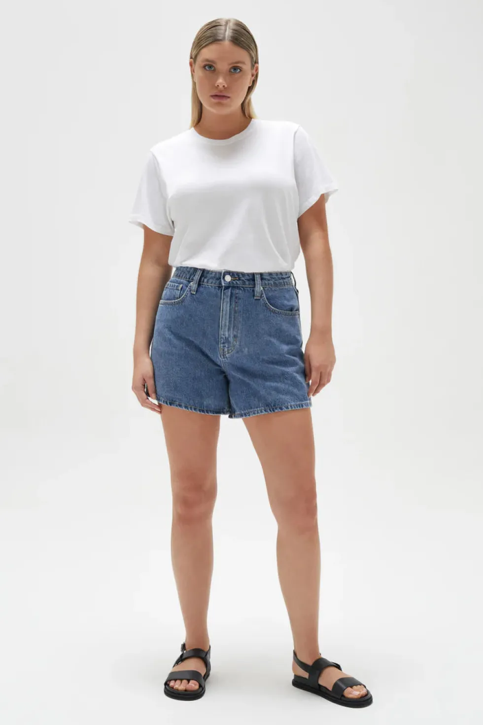 Hot 'Vintage Denim Short' - Dark Stone Shorts|Denim