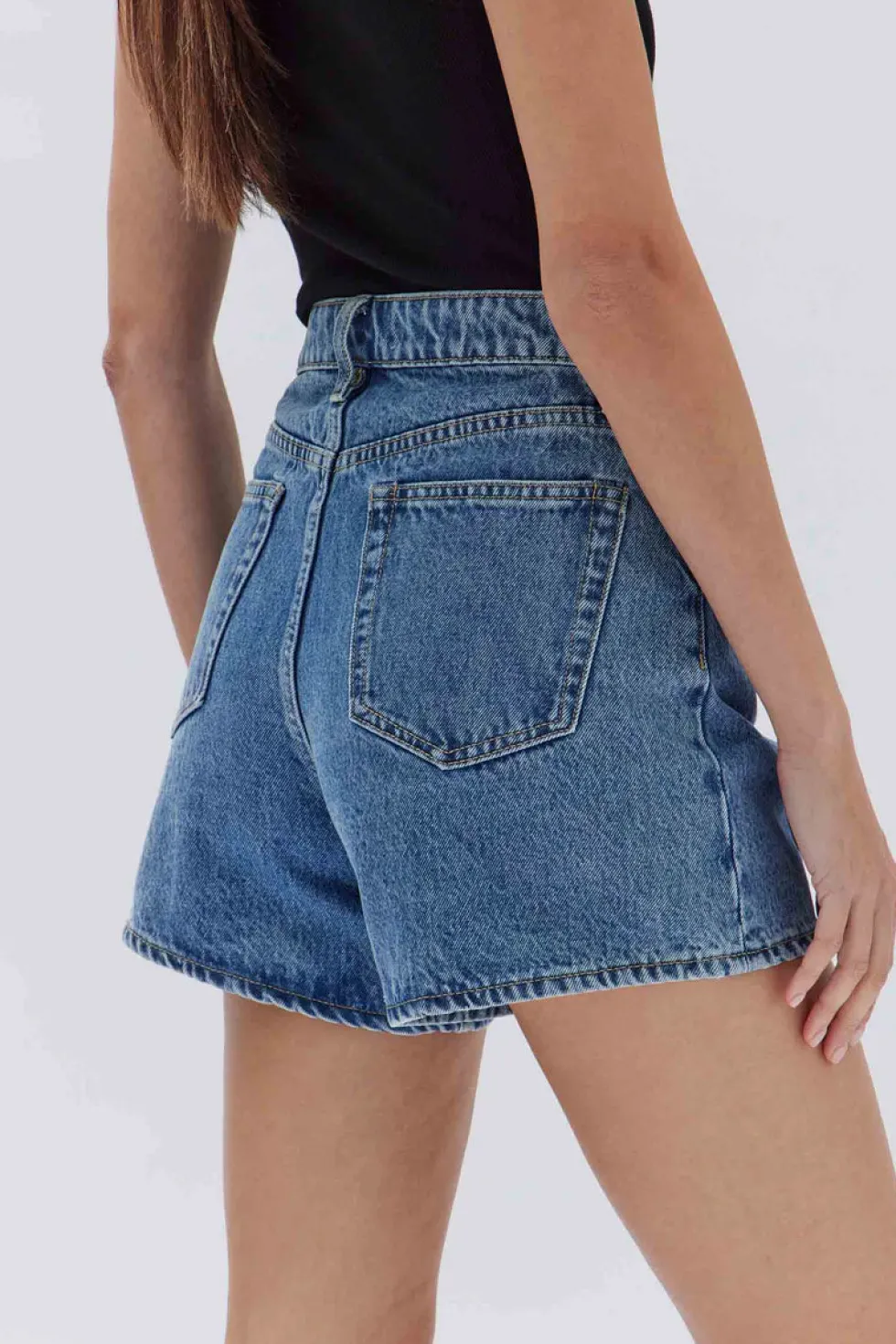 Hot 'Vintage Denim Short' - Dark Stone Shorts|Denim