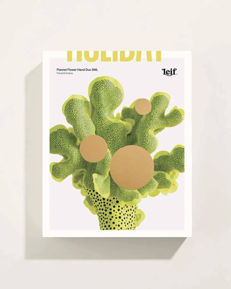 Clearance 'Holiday Edition Small' - Flannel Flower Hand Duo Home & Living