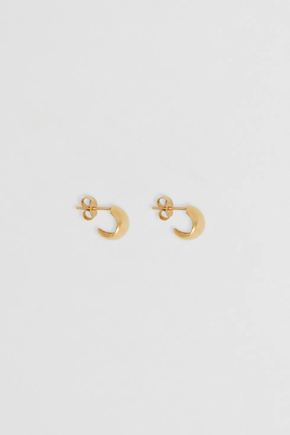 Sale 'Fold Hoops Small' - Gold Jewellery