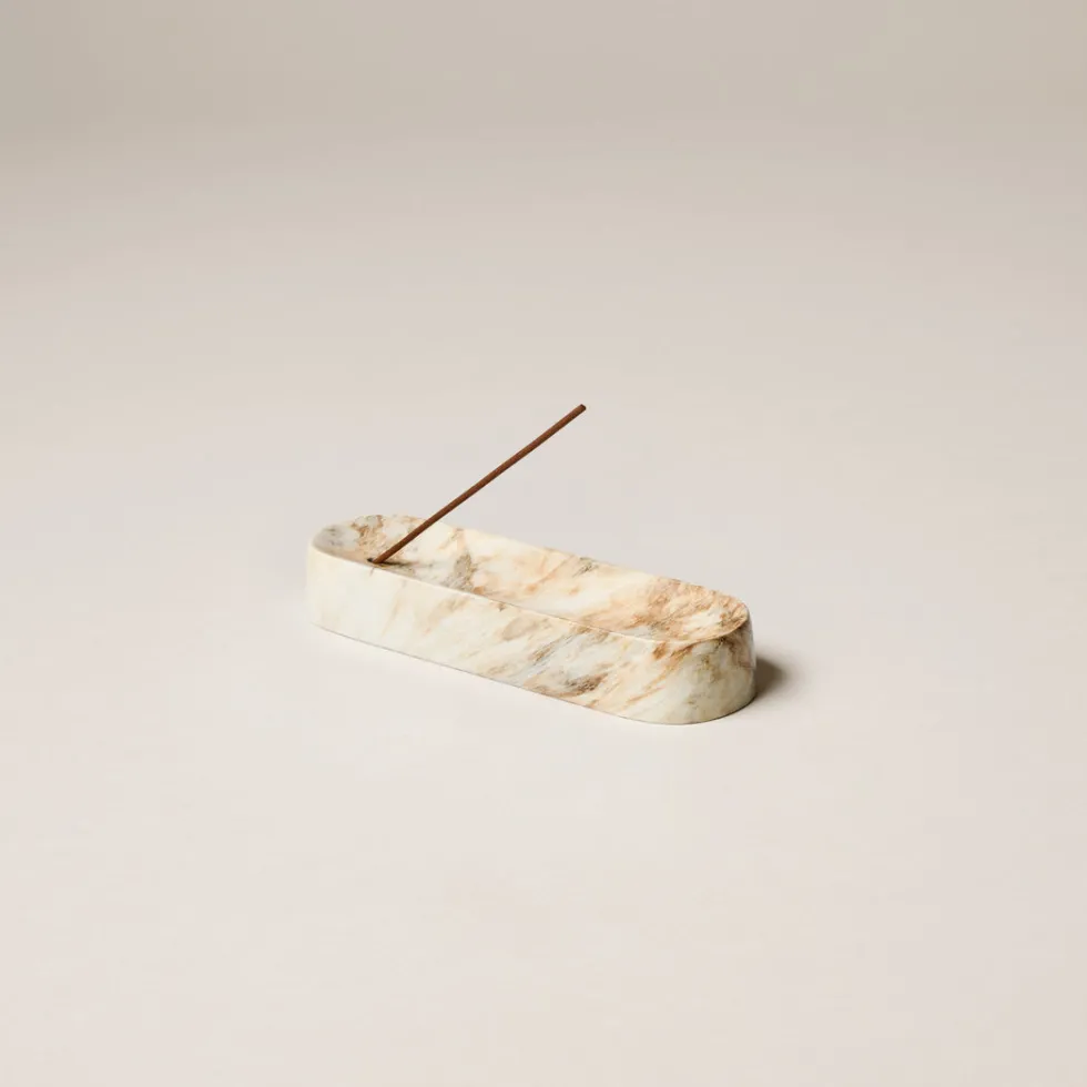 Outlet Ceramic Incense Holder - Tiger Eye Home & Living
