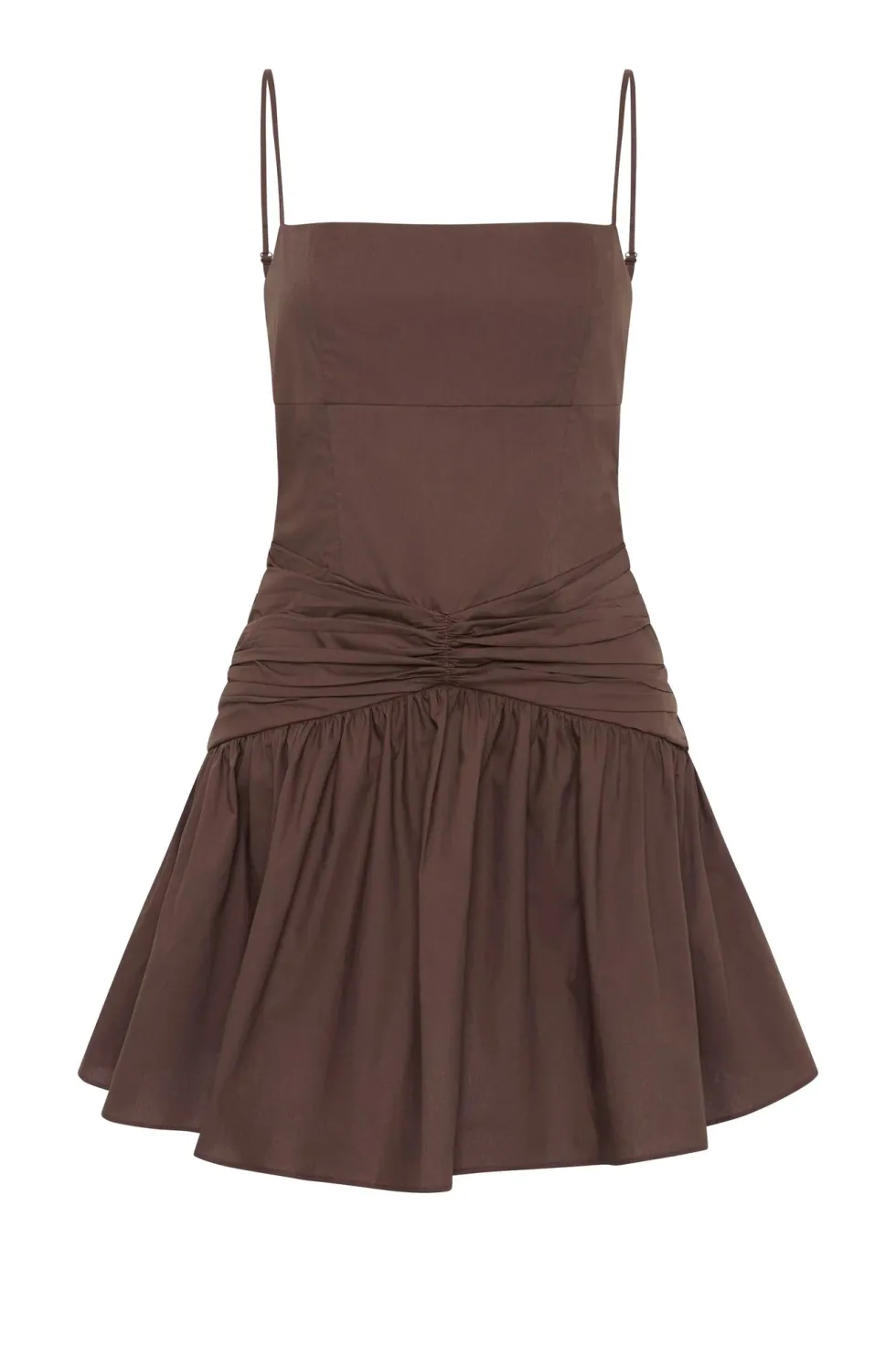 Outlet 'Skarla Mini Dress' - Chocolate Dresses