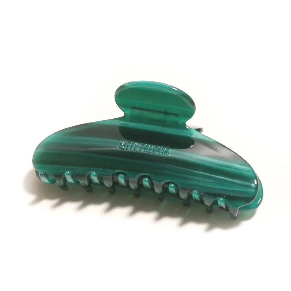 Sale 'Grande Clip' - Malachite Hair Accessories