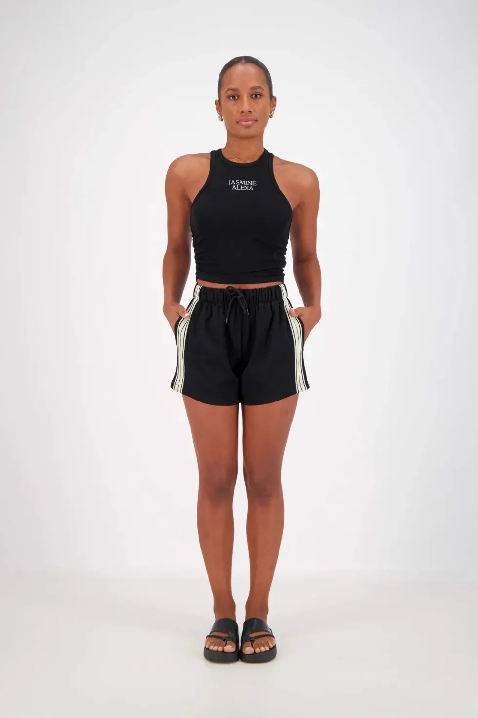 Discount "Panarea Short" - Black Shorts|Bottoms